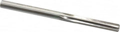Made in USA - 19/64" High Speed Steel 6 Flute Chucking Reamer - Apex Tool & Supply