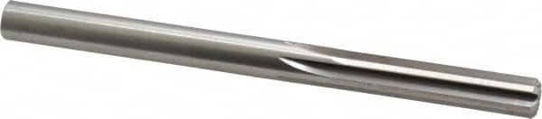 Made in USA - 3/8" High Speed Steel 6 Flute Chucking Reamer - Apex Tool & Supply