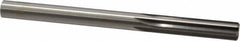 Made in USA - 25/64" High Speed Steel 6 Flute Chucking Reamer - Straight Flute, 25/64" Straight Shank, 1-3/4" Flute Length, 5-1/8" OAL - Apex Tool & Supply