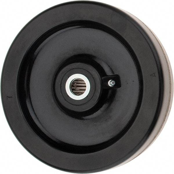 Hamilton - 8 Inch Diameter x 2 Inch Wide, Phenolic Caster Wheel - 1,400 Lb. Capacity, 2-3/16 Inch Hub Length, 3/4 Inch Axle Diameter, Straight Roller Bearing - Apex Tool & Supply