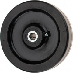Hamilton - 8 Inch Diameter x 2 Inch Wide, Phenolic Caster Wheel - 1,400 Lb. Capacity, 2-3/16 Inch Hub Length, 3/4 Inch Axle Diameter, Straight Roller Bearing - Apex Tool & Supply