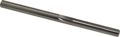 Made in USA - Letter G High Speed Steel 6 Flute Chucking Reamer - Straight Flute, 0.261" Straight Shank, 1-1/2" Flute Length, 4-1/8" OAL - Apex Tool & Supply