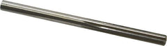 Made in USA - Letter H High Speed Steel 6 Flute Chucking Reamer - Straight Flute, 0.266" Straight Shank, 1-1/2" Flute Length, 4-1/8" OAL - Apex Tool & Supply