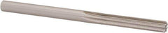Made in USA - Letter L High Speed Steel 6 Flute Chucking Reamer - Straight Flute, 0.29" Straight Shank, 1-1/2" Flute Length, 4-1/4" OAL - Apex Tool & Supply