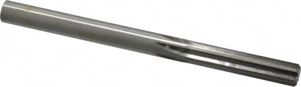 Made in USA - Letter W High Speed Steel 6 Flute Chucking Reamer - Apex Tool & Supply