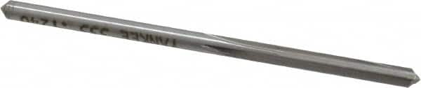 Made in USA - 0.124" High Speed Steel 4 Flute Chucking Reamer - Apex Tool & Supply
