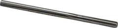 Made in USA - 3/16" High Speed Steel 6 Flute Chucking Reamer - Straight Flute, 3/16" Straight Shank, 1-1/8" Flute Length, 3-1/2" OAL - Apex Tool & Supply