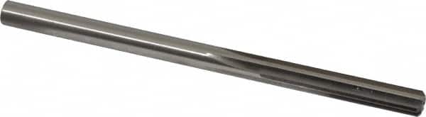 Made in USA - 0.251" High Speed Steel 6 Flute Chucking Reamer - Apex Tool & Supply
