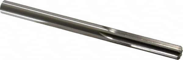 Made in USA - 0.3745" High Speed Steel 6 Flute Dowel Pin Chucking Reamer - Apex Tool & Supply