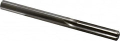 Made in USA - 0.4355" High Speed Steel 6 Flute Dowel Pin Chucking Reamer - Apex Tool & Supply