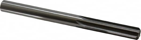 Made in USA - 0.499" High Speed Steel 6 Flute Chucking Reamer - Apex Tool & Supply