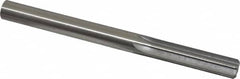 Made in USA - 0.4995" High Speed Steel 6 Flute Dowel Pin Chucking Reamer - Apex Tool & Supply