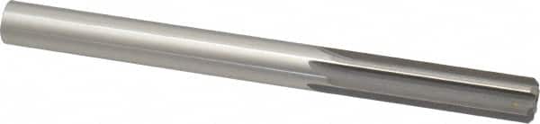Made in USA - 0.501" High Speed Steel 6 Flute Chucking Reamer - Apex Tool & Supply