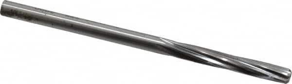 Made in USA - #4 High Speed Steel 6 Flute Chucking Reamer - Apex Tool & Supply