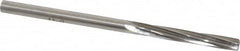 Made in USA - #9 High Speed Steel 6 Flute Chucking Reamer - Apex Tool & Supply