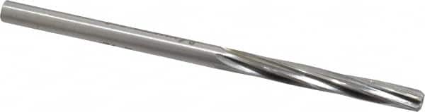 Made in USA - #10 High Speed Steel 6 Flute Chucking Reamer - Apex Tool & Supply
