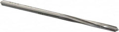 Made in USA - #27 High Speed Steel 4 Flute Chucking Reamer - Apex Tool & Supply