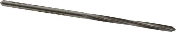 Made in USA - #49 High Speed Steel 4 Flute Chucking Reamer - Spiral Flute, 0.073" Straight Shank, 3/4" Flute Length, 2" OAL - Apex Tool & Supply