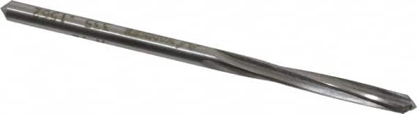 Made in USA - 5/32" High Speed Steel 4 Flute Chucking Reamer - Apex Tool & Supply