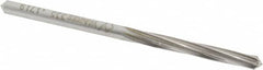 Made in USA - 11/64" High Speed Steel 6 Flute Chucking Reamer - Apex Tool & Supply