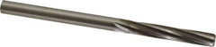 Made in USA - 17/64" High Speed Steel 6 Flute Chucking Reamer - Spiral Flute, 17/64" Straight Shank, 1-1/2" Flute Length, 4-1/8" OAL - Apex Tool & Supply