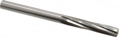 Made in USA - 25/64" High Speed Steel 6 Flute Chucking Reamer - Apex Tool & Supply