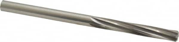 Made in USA - 0.249" High Speed Steel 6 Flute Chucking Reamer - Apex Tool & Supply