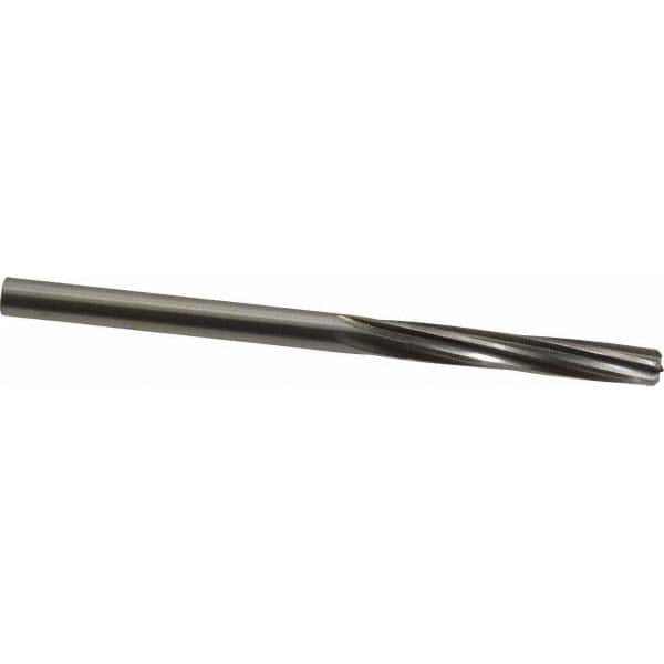 Made in USA - 0.251" High Speed Steel 6 Flute Chucking Reamer - Apex Tool & Supply