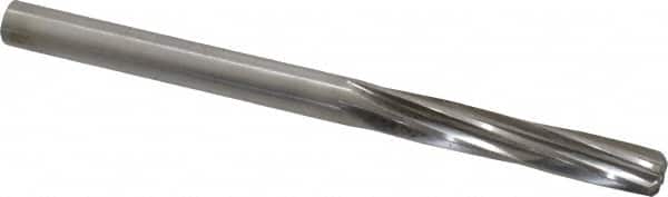Made in USA - 0.3105" High Speed Steel 6 Flute Dowel Pin Chucking Reamer - Apex Tool & Supply