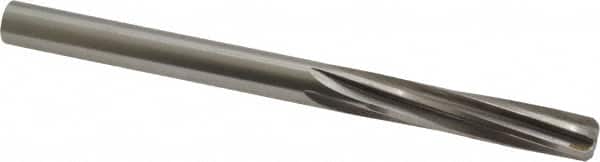 Made in USA - 0.373" High Speed Steel 6 Flute Dowel Pin Chucking Reamer - Apex Tool & Supply