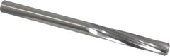 Made in USA - 3/8" High Speed Steel 6 Flute Chucking Reamer - Spiral Flute, 3/8" Straight Shank, 1-3/4" Flute Length, 5" OAL - Apex Tool & Supply