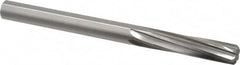 Made in USA - 0.4385" High Speed Steel 6 Flute Chucking Reamer - Apex Tool & Supply