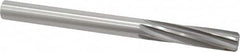 Made in USA - 0.501" High Speed Steel 6 Flute Chucking Reamer - Apex Tool & Supply