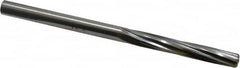 Made in USA - Letter F High Speed Steel 6 Flute Chucking Reamer - Apex Tool & Supply