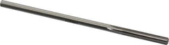Made in USA - 7/32" Cobalt 6 Flute Chucking Reamer - Straight Flute, 0.2075" Straight Shank, 1-1/4" Flute Length, 5" OAL - Apex Tool & Supply