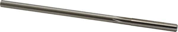 Made in USA - 17/64" Cobalt 6 Flute Chucking Reamer - Straight Flute, 1/4" Straight Shank, 1-1/2" Flute Length, 6" OAL - Apex Tool & Supply