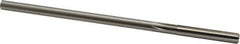 Made in USA - 17/64" Cobalt 6 Flute Chucking Reamer - Straight Flute, 1/4" Straight Shank, 1-1/2" Flute Length, 6" OAL - Apex Tool & Supply