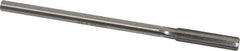 Made in USA - 11/32" Cobalt 6 Flute Chucking Reamer - Straight Flute, 0.2792" Straight Shank, 1-1/2" Flute Length, 6" OAL - Apex Tool & Supply