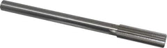 Made in USA - 3/4" Cobalt 8 Flute Chucking Reamer - Straight Flute, 5/8" Straight Shank, 2-1/2" Flute Length, 9-1/2" OAL - Apex Tool & Supply