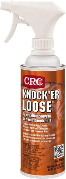 CRC - 13 oz Trigger Spray Can Nondrying Film Penetrant/Lubricant - Reddish, Food Grade - Apex Tool & Supply