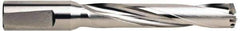 Guhring - 21 to 22.5mm Diam, 5xD, 110mm Max Depth, 25mm Shank Diam, 137mm Flute, 197mm OAL, Replaceable Tip Drill - RT 800 WP Insert, 2.2 Seat Size, Series 5243 - Apex Tool & Supply