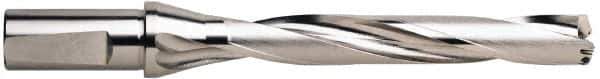 Guhring - 32 to 34.5mm Diam, 7xD, 238mm Max Depth, 1-1/4" Shank Diam, 278mm Flute, 342mm OAL, Replaceable Tip Drill - RT 800 WP Insert, 5.2 Seat Size, Series 5248 - Apex Tool & Supply