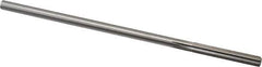 Made in USA - #1 Cobalt 6 Flute Chucking Reamer - Straight Flute, 0.2173" Straight Shank, 1-1/2" Flute Length, 6" OAL - Apex Tool & Supply