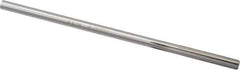 Made in USA - #14 Cobalt 6 Flute Chucking Reamer - Straight Flute, 0.1755" Straight Shank, 1-1/8" Flute Length, 4-1/2" OAL - Apex Tool & Supply
