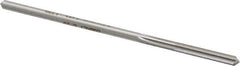 Made in USA - #16 Cobalt 6 Flute Chucking Reamer - Straight Flute, 0.1704" Straight Shank, 1-1/8" Flute Length, 4-1/2" OAL - Apex Tool & Supply