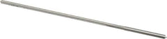 Made in USA - #49 Cobalt 4 Flute Chucking Reamer - Straight Flute, 0.066" Straight Shank, 3/4" Flute Length, 3" OAL - Apex Tool & Supply