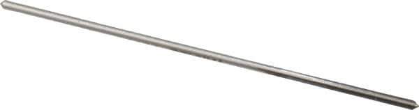 Made in USA - #50 Cobalt 4 Flute Chucking Reamer - Straight Flute, 0.066" Straight Shank, 3/4" Flute Length, 3" OAL - Apex Tool & Supply