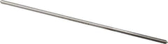 Made in USA - #50 Cobalt 4 Flute Chucking Reamer - Straight Flute, 0.066" Straight Shank, 3/4" Flute Length, 3" OAL - Apex Tool & Supply