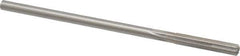 Made in USA - Letter A Cobalt 6 Flute Chucking Reamer - Straight Flute, 0.2265" Straight Shank, 1-1/2" Flute Length, 6" OAL - Apex Tool & Supply