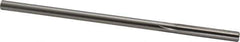 Made in USA - Letter G Cobalt 6 Flute Chucking Reamer - Straight Flute, 1/4" Straight Shank, 1-1/2" Flute Length, 6" OAL - Apex Tool & Supply